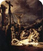 REMBRANDT Harmenszoon van Rijn The Lamentation over the Dead Christ France oil painting artist